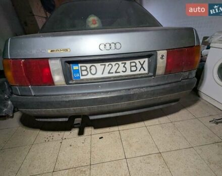 Серый Ауди 80, объемом двигателя 1.8 л и пробегом 450 тыс. км за 550 $, фото 9 на Automoto.ua