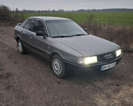 Серый Ауди 80, объемом двигателя 1.8 л и пробегом 100 тыс. км за 2950 $, фото 5 на Automoto.ua