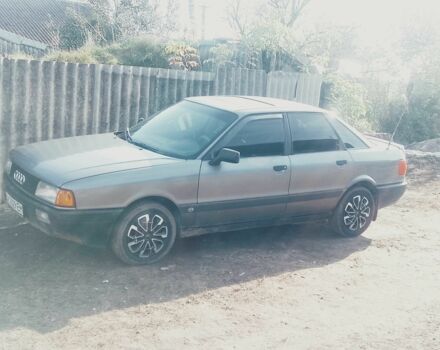 Серый Ауди 80, объемом двигателя 1.8 л и пробегом 300 тыс. км за 1500 $, фото 6 на Automoto.ua