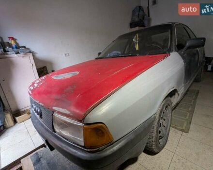 Серый Ауди 80, объемом двигателя 1.8 л и пробегом 450 тыс. км за 550 $, фото 2 на Automoto.ua