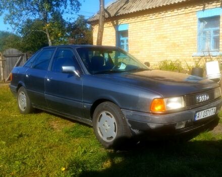 Серый Ауди 80, объемом двигателя 1.8 л и пробегом 300 тыс. км за 1600 $, фото 5 на Automoto.ua