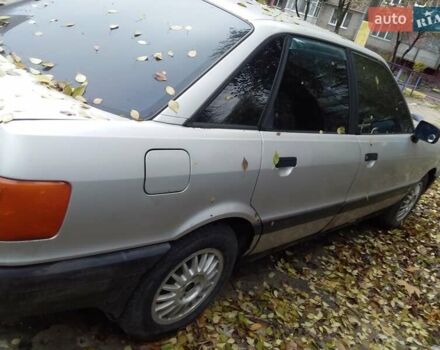 Серый Ауди 80, объемом двигателя 1.8 л и пробегом 250 тыс. км за 1300 $, фото 14 на Automoto.ua