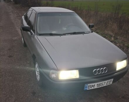 Серый Ауди 80, объемом двигателя 1.8 л и пробегом 100 тыс. км за 2950 $, фото 6 на Automoto.ua
