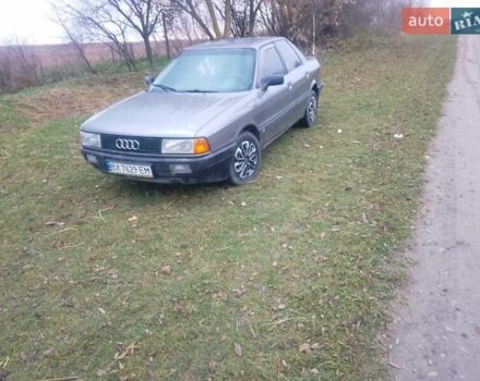 Серый Ауди 80, объемом двигателя 1.8 л и пробегом 300 тыс. км за 1500 $, фото 6 на Automoto.ua