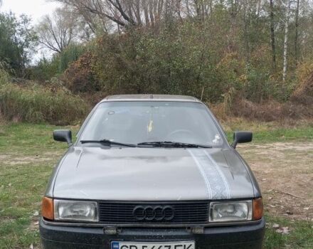 Серый Ауди 80, объемом двигателя 1.6 л и пробегом 1 тыс. км за 1325 $, фото 3 на Automoto.ua