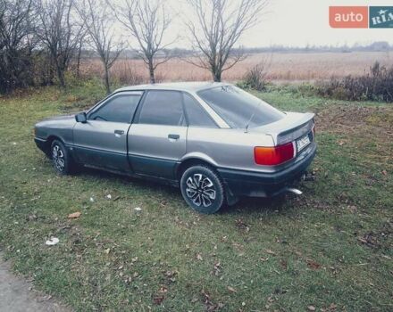Серый Ауди 80, объемом двигателя 1.8 л и пробегом 300 тыс. км за 1500 $, фото 2 на Automoto.ua