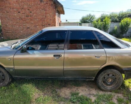 Сірий Ауді 80, об'ємом двигуна 1.8 л та пробігом 335 тис. км за 1150 $, фото 15 на Automoto.ua