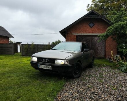 Сірий Ауді 80, об'ємом двигуна 1.8 л та пробігом 335 тис. км за 1150 $, фото 13 на Automoto.ua