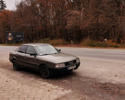 Сірий Ауді 80, об'ємом двигуна 1.8 л та пробігом 335 тис. км за 1150 $, фото 11 на Automoto.ua