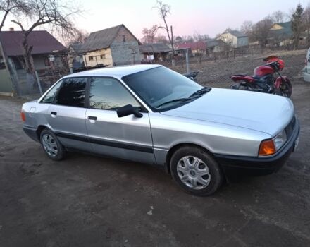 Серый Ауди 80, объемом двигателя 1 л и пробегом 157 тыс. км за 1350 $, фото 2 на Automoto.ua