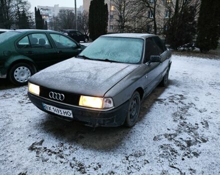 Сірий Ауді 80, об'ємом двигуна 1.8 л та пробігом 335 тис. км за 1150 $, фото 9 на Automoto.ua