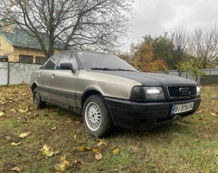 Сірий Ауді 80, об'ємом двигуна 1.8 л та пробігом 380 тис. км за 1250 $, фото 5 на Automoto.ua