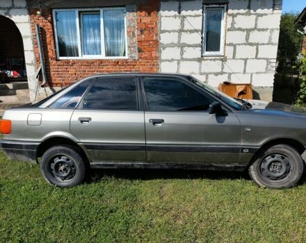 Сірий Ауді 80, об'ємом двигуна 1.8 л та пробігом 335 тис. км за 1150 $, фото 16 на Automoto.ua