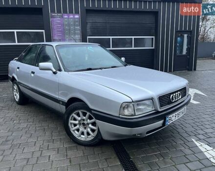 Серый Ауди 80, объемом двигателя 2 л и пробегом 198 тыс. км за 2250 $, фото 1 на Automoto.ua