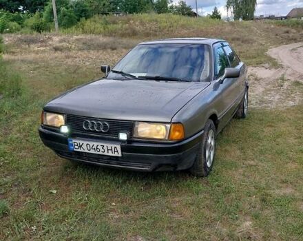 Сірий Ауді 80, об'ємом двигуна 1.8 л та пробігом 150 тис. км за 1650 $, фото 5 на Automoto.ua
