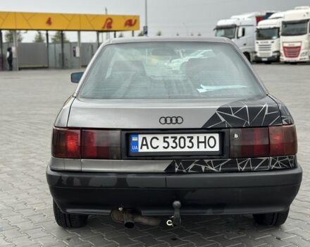 Серый Ауди 80, объемом двигателя 1.8 л и пробегом 100 тыс. км за 1850 $, фото 2 на Automoto.ua