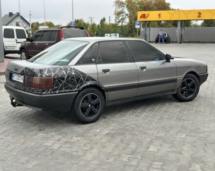 Серый Ауди 80, объемом двигателя 1.8 л и пробегом 100 тыс. км за 1850 $, фото 3 на Automoto.ua