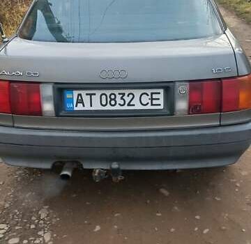 Серый Ауди 80, объемом двигателя 1.8 л и пробегом 269 тыс. км за 1600 $, фото 3 на Automoto.ua