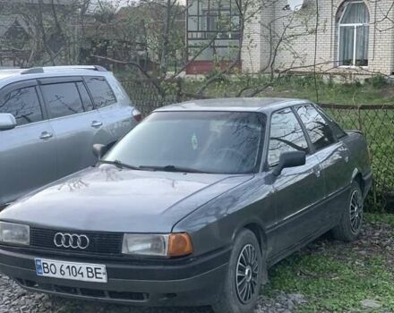 Серый Ауди 80, объемом двигателя 2 л и пробегом 298 тыс. км за 1750 $, фото 8 на Automoto.ua