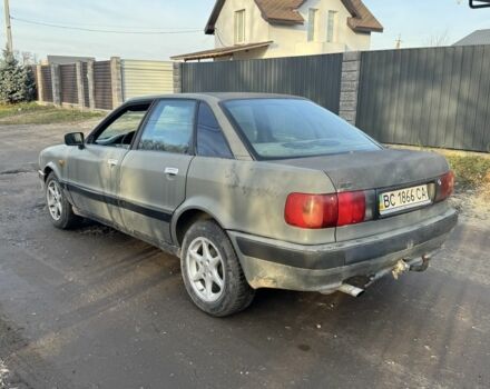 Серый Ауди 80, объемом двигателя 1.9 л и пробегом 200 тыс. км за 1350 $, фото 3 на Automoto.ua