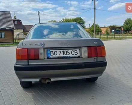 Серый Ауди 80, объемом двигателя 1.8 л и пробегом 320 тыс. км за 1450 $, фото 4 на Automoto.ua