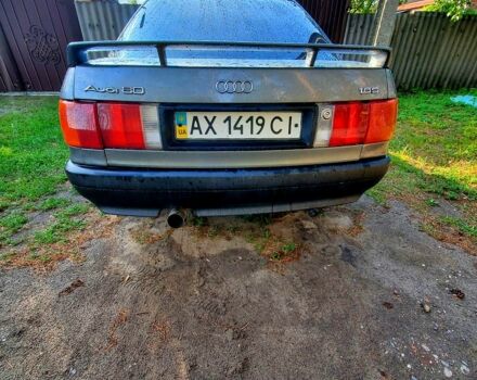 Ауді 80 1990 у Харкові на Automoto.ua Сірий Ауді 80, об'ємом двигуна 1.8 л та пробігом 390 тис. км за 2000 $, фото 3 на Automoto.ua