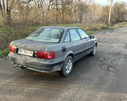 Серый Ауди 80, объемом двигателя 1.9 л и пробегом 200 тыс. км за 1350 $, фото 1 на Automoto.ua