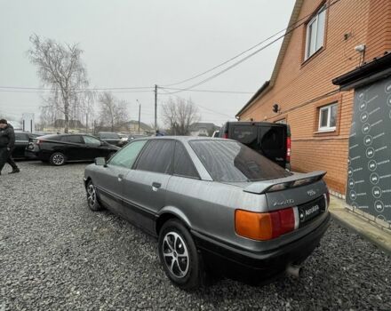 Серый Ауди 80, объемом двигателя 1.8 л и пробегом 300 тыс. км за 2300 $, фото 4 на Automoto.ua