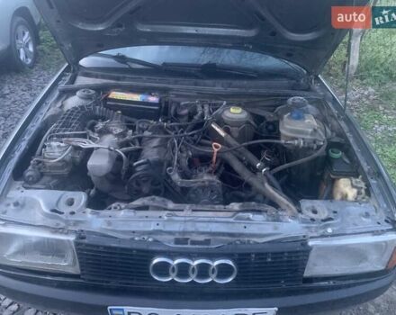 Серый Ауди 80, объемом двигателя 2 л и пробегом 298 тыс. км за 1750 $, фото 2 на Automoto.ua