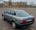 Серый Ауди 80, объемом двигателя 1.8 л и пробегом 283 тыс. км за 750 $, фото 1 на Automoto.ua