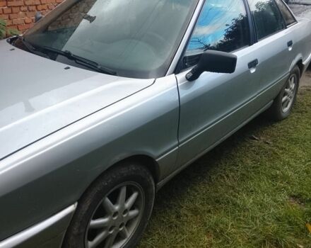 Ауди 80 1991 в Перемышлянах на Automoto.ua Серый Ауди 80, объемом двигателя 1.8 л и пробегом 300 тыс. км за 1650 $, фото 2 на Automoto.ua