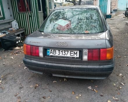 Ауди 80 1991 в Новомосковске на Automoto.ua Серый Ауди 80, объемом двигателя 1.8 л и пробегом 360 тыс. км за 1298 $, фото 1 на Automoto.ua