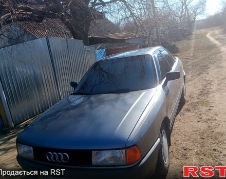 Серый Ауди 80, объемом двигателя 18 л и пробегом 384 тыс. км за 2900 $, фото 2 на Automoto.ua