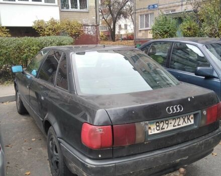 Серый Ауди 80, объемом двигателя 2.3 л и пробегом 352 тыс. км за 1600 $, фото 3 на Automoto.ua