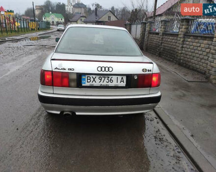 Серый Ауди 80, объемом двигателя 2 л и пробегом 300 тыс. км за 2300 $, фото 1 на Automoto.ua