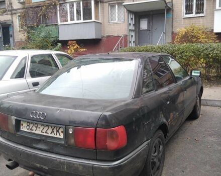 Серый Ауди 80, объемом двигателя 2.3 л и пробегом 352 тыс. км за 1600 $, фото 2 на Automoto.ua