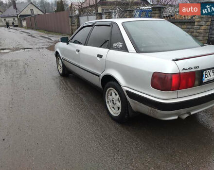 Серый Ауди 80, объемом двигателя 2 л и пробегом 300 тыс. км за 2300 $, фото 3 на Automoto.ua
