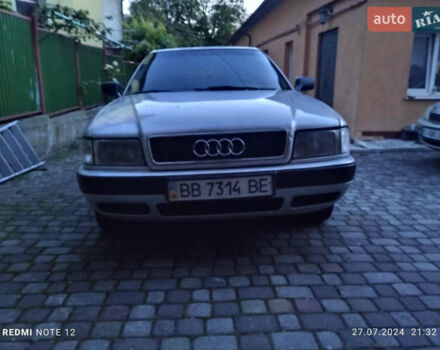 Серый Ауди 80, объемом двигателя 2 л и пробегом 390 тыс. км за 2950 $, фото 1 на Automoto.ua