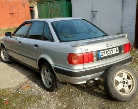 Серый Ауди 80, объемом двигателя 2 л и пробегом 413 тыс. км за 2600 $, фото 7 на Automoto.ua
