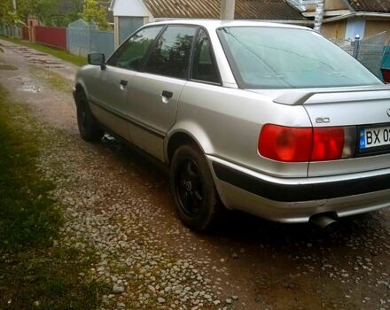Сірий Ауді 80, об'ємом двигуна 2 л та пробігом 400 тис. км за 1900 $, фото 5 на Automoto.ua