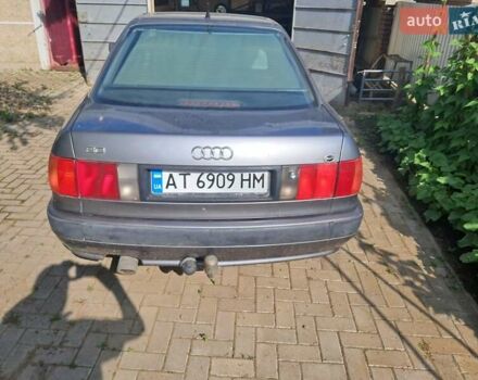 Серый Ауди 80, объемом двигателя 1.98 л и пробегом 194 тыс. км за 3000 $, фото 2 на Automoto.ua