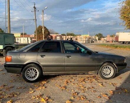 Серый Ауди 80, объемом двигателя 1.8 л и пробегом 254 тыс. км за 1450 $, фото 7 на Automoto.ua