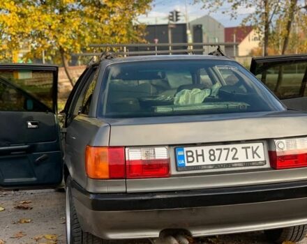 Серый Ауди 80, объемом двигателя 1.8 л и пробегом 254 тыс. км за 1450 $, фото 12 на Automoto.ua