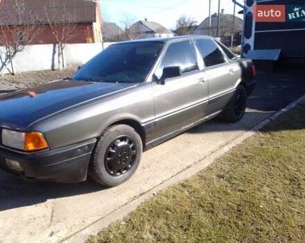 Сірий Ауді 80, об'ємом двигуна 1.78 л та пробігом 358 тис. км за 1400 $, фото 1 на Automoto.ua