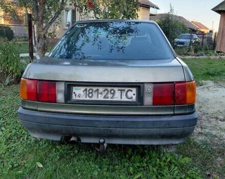 Серый Ауди 80, объемом двигателя 1 л и пробегом 999 тыс. км за 600 $, фото 1 на Automoto.ua