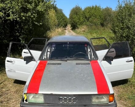 Серый Ауди 80, объемом двигателя 1.6 л и пробегом 380 тыс. км за 500 $, фото 1 на Automoto.ua