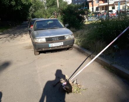 Сірий Ауді 80, об'ємом двигуна 1.8 л та пробігом 400 тис. км за 901 $, фото 1 на Automoto.ua