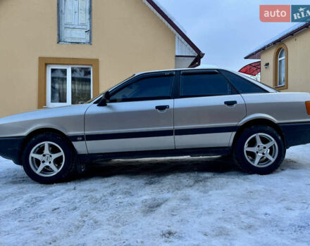 Серый Ауди 80, объемом двигателя 1.78 л и пробегом 412 тыс. км за 2400 $, фото 1 на Automoto.ua
