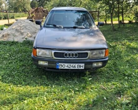 Сірий Ауді 80, об'ємом двигуна 1.8 л та пробігом 415 тис. км за 449 $, фото 1 на Automoto.ua