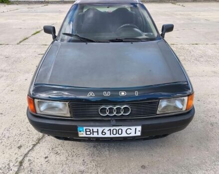 Серый Ауди 80, объемом двигателя 1.8 л и пробегом 350 тыс. км за 1200 $, фото 1 на Automoto.ua